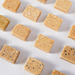 [Full box of 8O bags] Compressed biscuits, whole grains, full meal replacement, outdoor breakfast student snacks, anti-hungry snacks