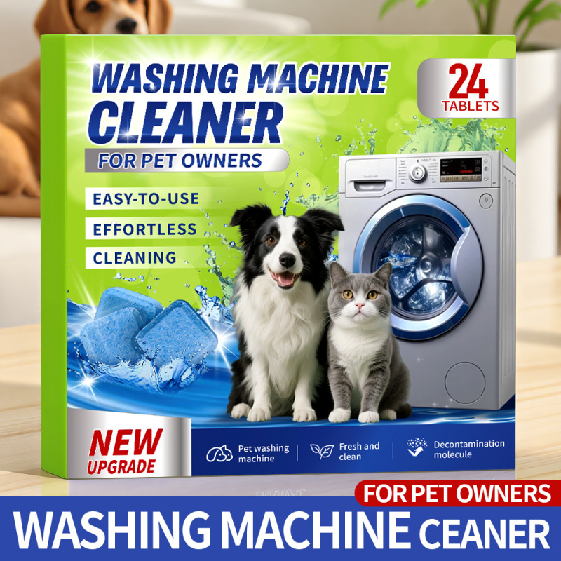 Cross-Border Pet Owner Washing Machine Cleaner Pet Hair Removal Washing Machine Cleaning Tablets Washing Machine Effervescent Tablets Cross-Border Pet Owner Washing Machine Cleaner Pet Hair Removal Washing Machine Cleaning Tablets Washing Machine Effervescent Tablets