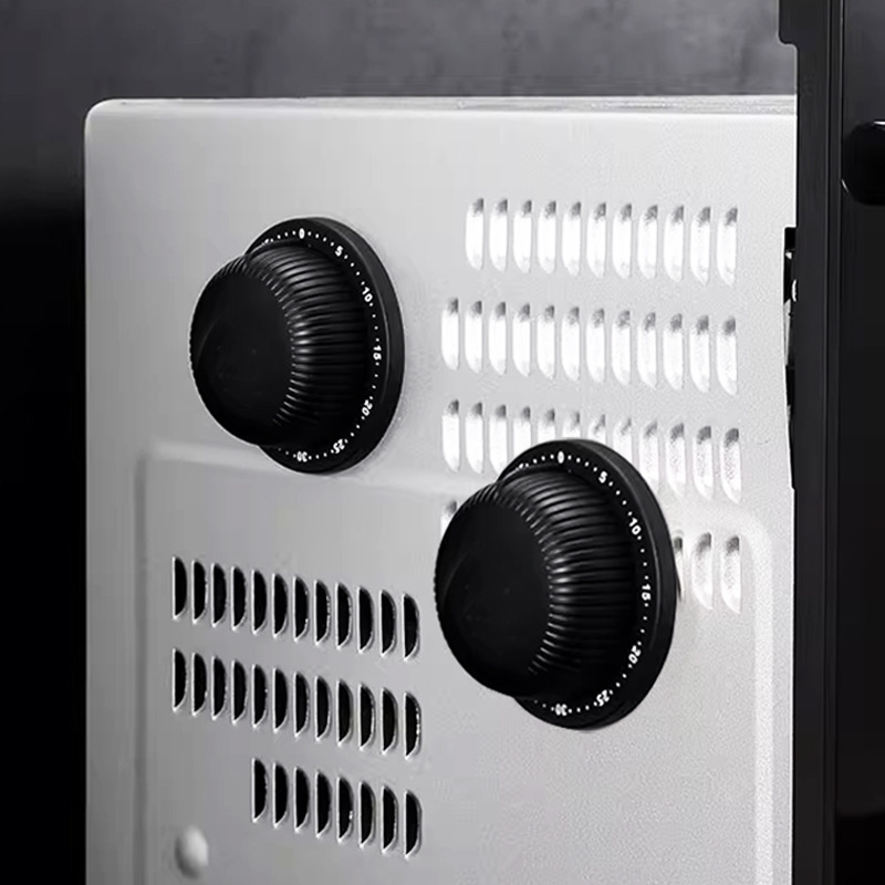 Stainless Steel Kitchen Timer Learning Alarm Clock Mechanical Reminder Black Hat Baking Time Manager