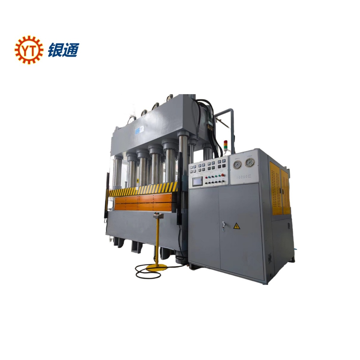银通牌双层真空热压机厂家600吨热压成型机生产厂商