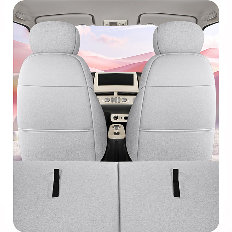 Changan Lumin Waxy Corn Cotton Linen Linen Seat Cover Four-Season Universal Car Seat Cushion Fully Surrounded Breathable Seat Cushion