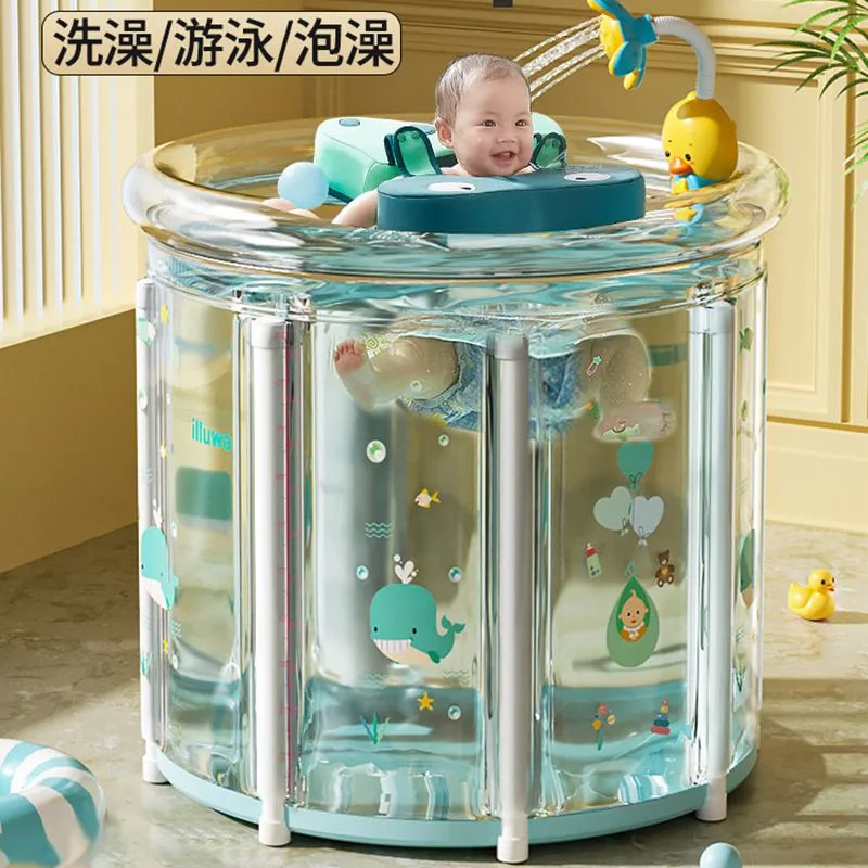 bañera infantil piscina infantil casera bañera infantil recién nacido bañera plegable piscina inflable interior bañera