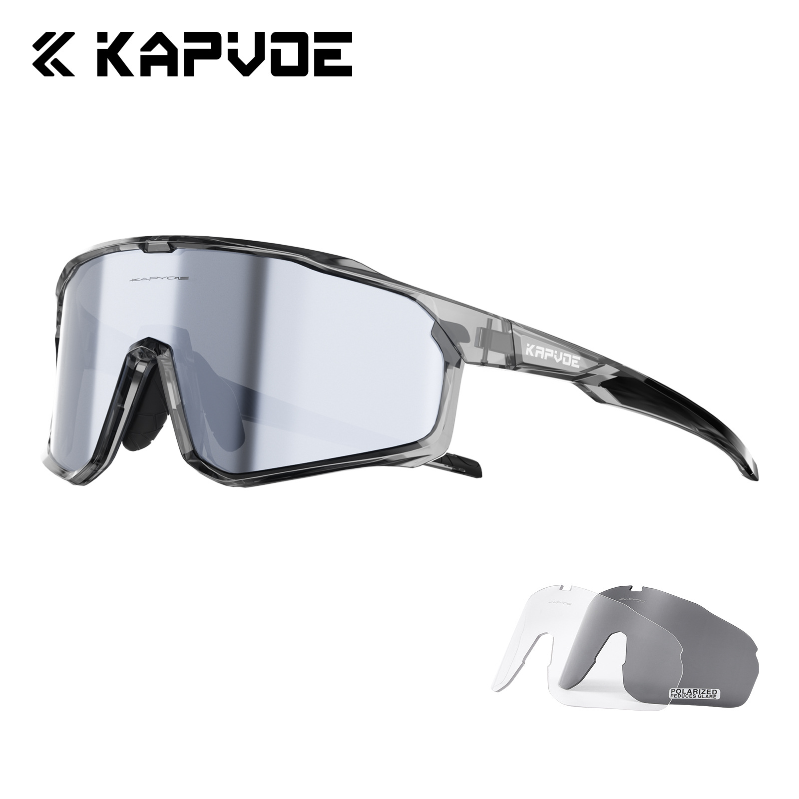 Gafas de Ciclismo con Montura Desmontable de TR90, a Prueba de Viento y Arena, para Deportes al Aire Libre