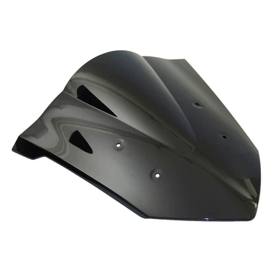 Motorcycle front windshield: goggles guide cover