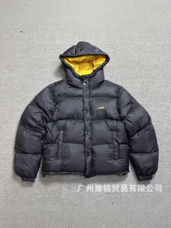 跨境实拍秋冬男士加厚潮牌连帽宽松情侣保暖棉服棉衣男女外套批发|undefined