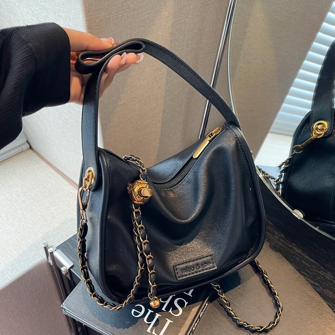 Bolsos de moda coreanos simples para mujeres 2024 nuevos bolsos de hombro casuales de nicho de alta calidad, bolsos de tendencia generales