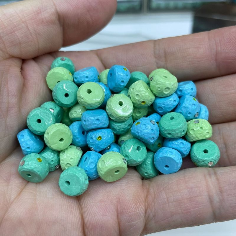 菱镁矿松石雕刻大肠配件手工diy串珠配饰散珠文玩时尚配饰佛珠|undefined