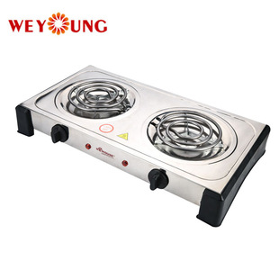1000W Double-Tube Electric Furnace Household Kitchen Appliances High-Power Electric Furnace Milk Coffee Tea Heating Furnace Wholesale
