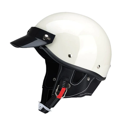 Motosiklet kaskı (dəbilqə) — Retro Japanese Helmet Detachable Neck