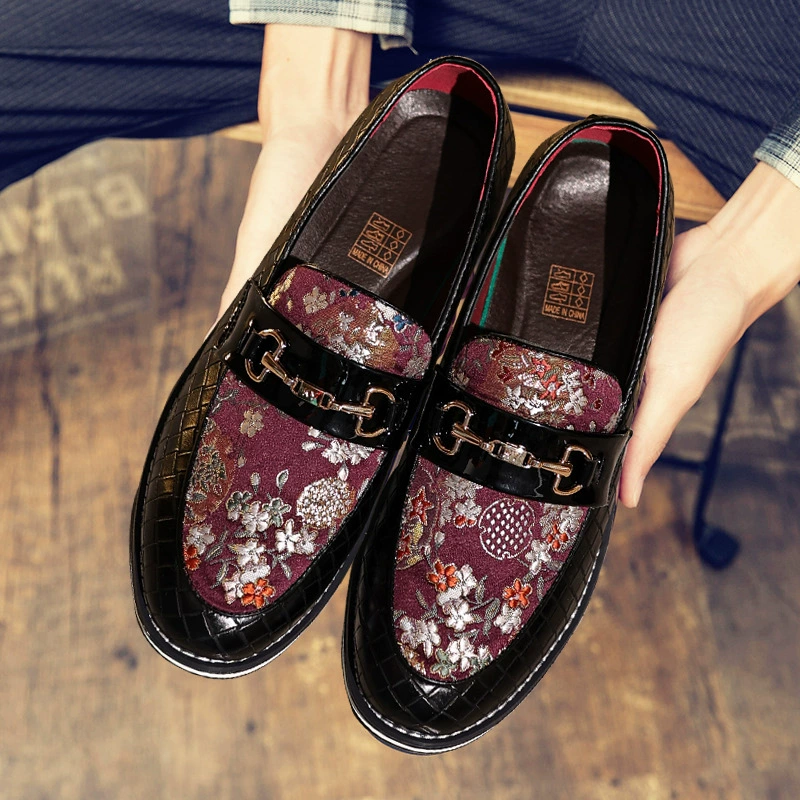 Lefu обувь мужская 2024 весна и осень мужская педаль ленивая обувь повседневная одиночная обувь мужская новая мужская обувь кожаная обувь трансграничная