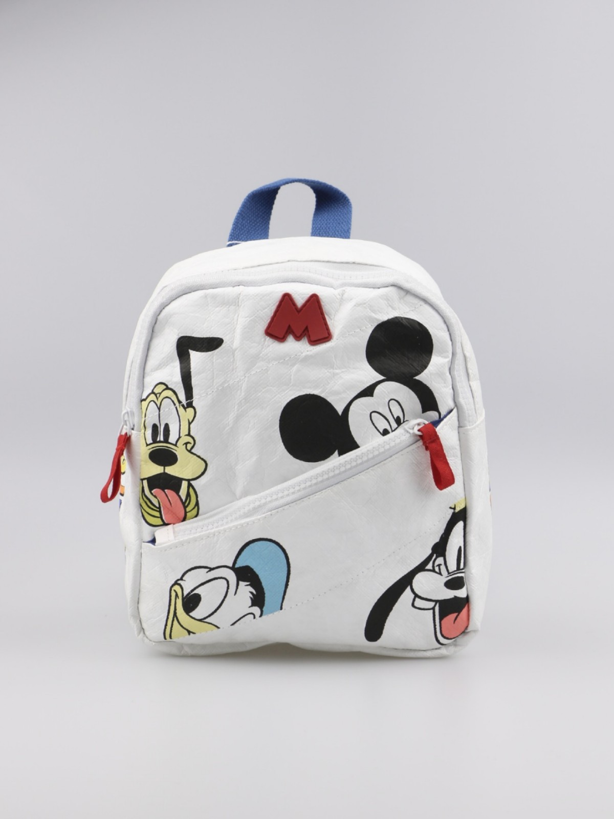 Ligero DuPont papel ocasional de los niños dibujos animados impreso blanco mochila Kindergarten