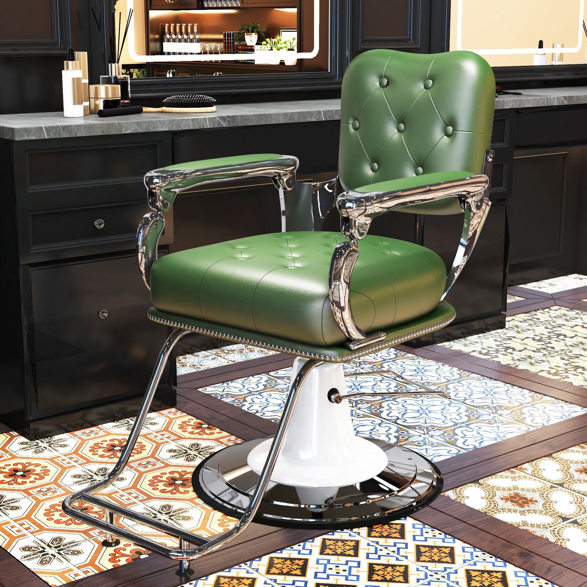 Silla de barbería de hombre retro silla de barbería silla de afeitado especial para caer silla de afeitado silla de pecado image 21