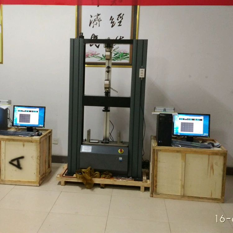 Тестер на разрыв и на растяжение стальной проволоки для изготовления канатов Оборудование для испытания прочности на растяжение металлической проволоки Сервопривод 100KN