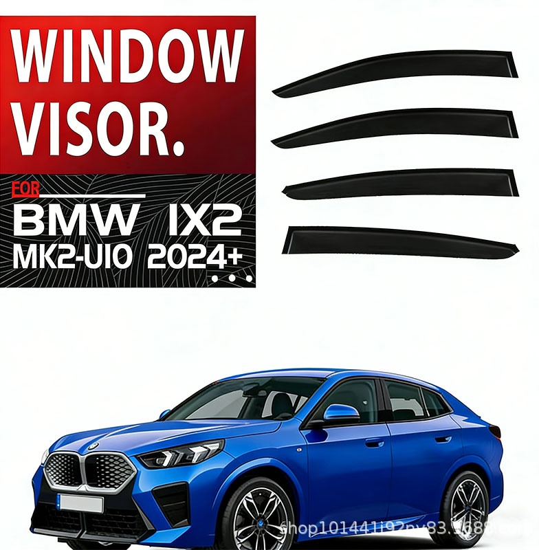 Suitable for Bmw X2 Window Visor, Rain Shield, and Rain Guard for Bmw X2 U10 2024+