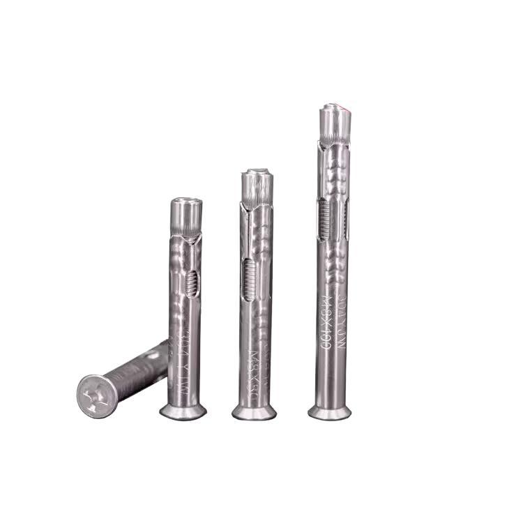 昱佳旺 304不锈钢十字沉头内膨胀螺丝 沉头拉爆内置膨胀螺栓M6M8