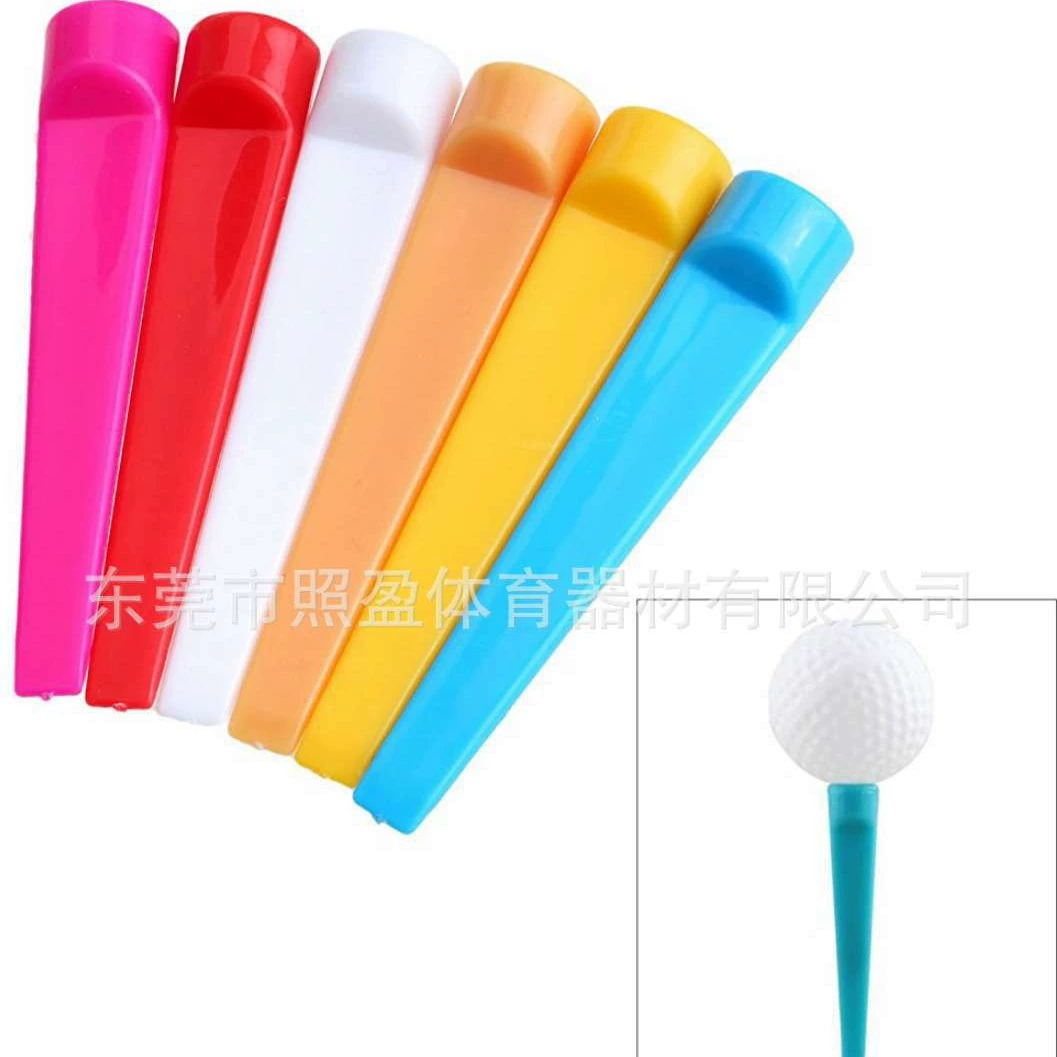 Производитель гольф пластиковый мяч ногтей мяч держатель Гольф слово ногтей Гольф поставок Гольф Тройник