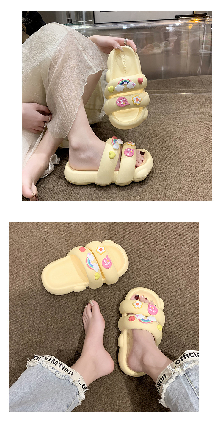 Women's Casual Cartoon Round Toe Slides Slippers display picture 1