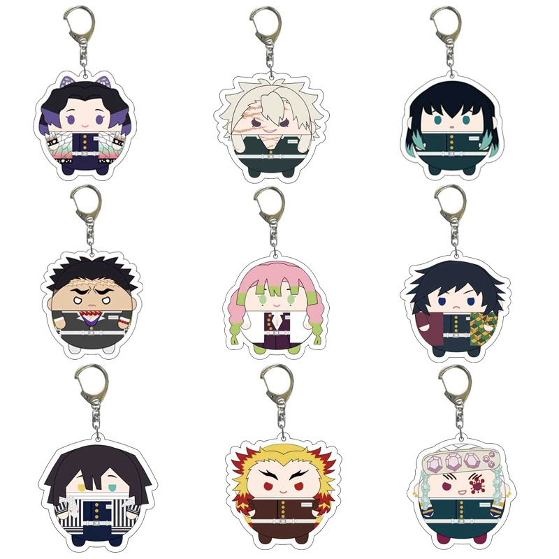 Japanese transparent keychain, minifigure, (Physicals)