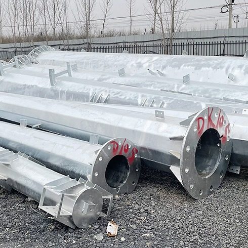 Factory supply power steel rod galvanized power transmission and transformation line steel rod hot galvanized corner steel rod