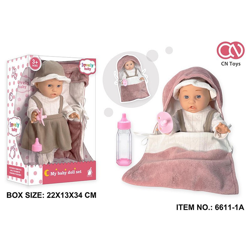 [인형 1 의류 1 액세서리 a] 병 젖꼭지 가방 6611-1A