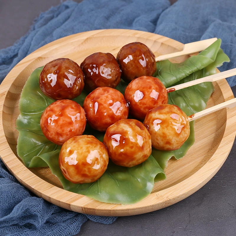 Муляжи шашлычков и куриных фрикаделек реквизит для съёмки и игр