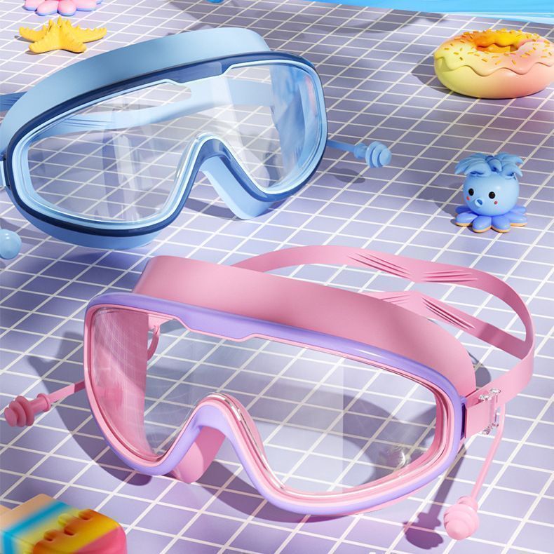 ベビーシャンプー、防水メガネ、子供用ベビーバスキャップ、水泳用子供用シャンプー、水泳用ゴーグル|undefined