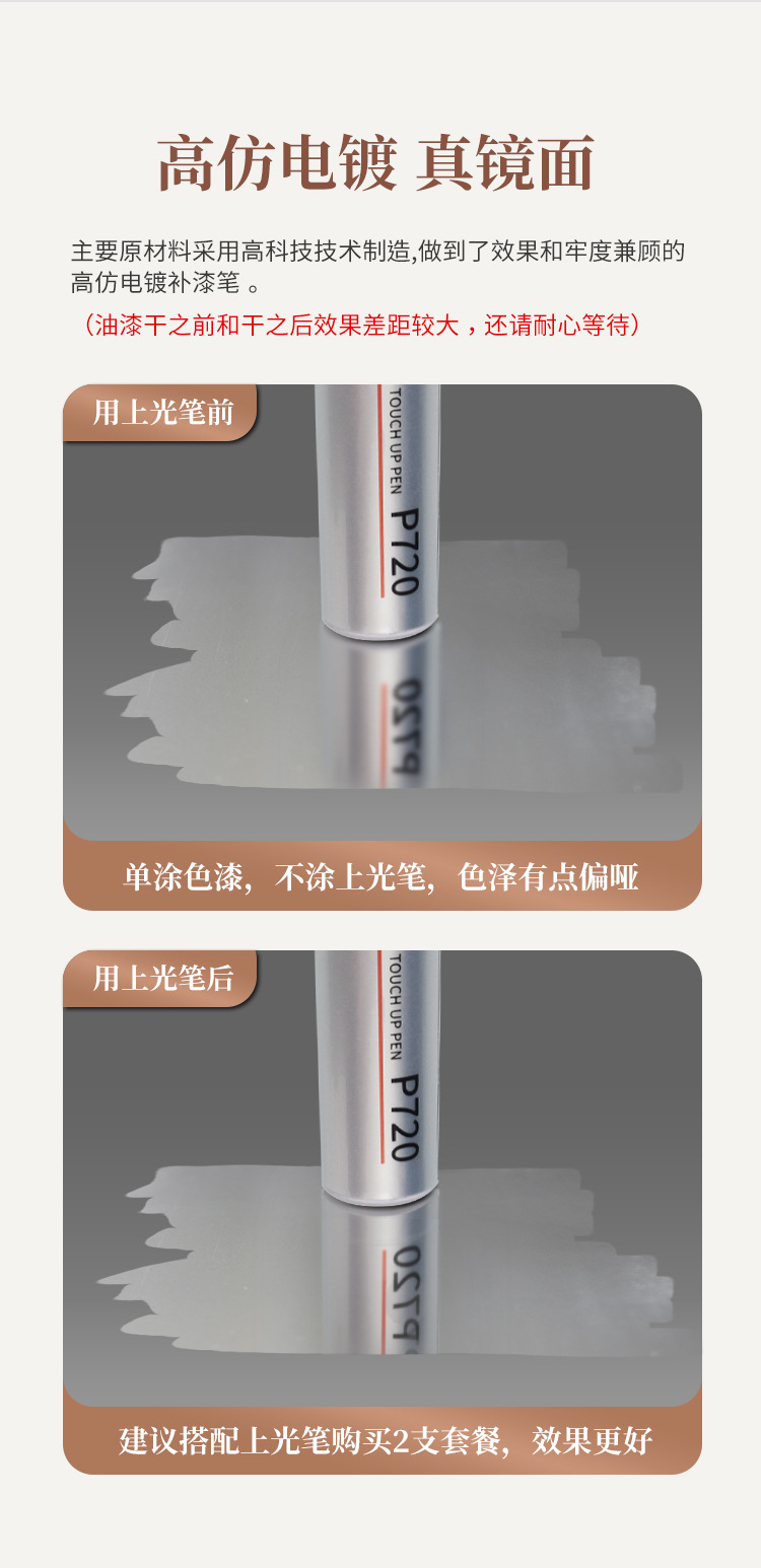 Glasses Paint Repair Pen, Paint Chipping Repair, Scratch Repair, Special Paint Pen for Paint Touch-Up, Non-Fading Paint Repair, Car Paint Restoration
