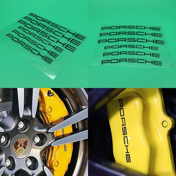 Calcott stickers are suitable for car stickers MASERATI president modified GHIBLI brake stickers wheel decorative stickers