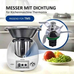新款料理机配件适用美善品食品级搅拌刀片和面刀TM5TM6机配件