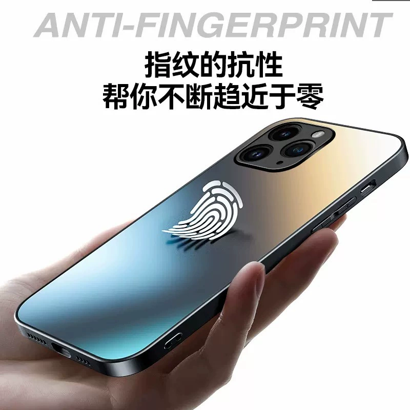 Apple, совместимый матовый стекло iPhone15, чехол для телефона, защитный чехол, 15прмaкс, защита от падения