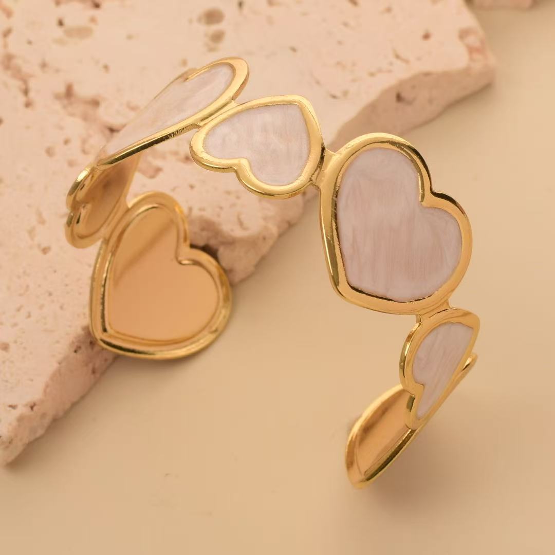 Brazalete de amor blanco
