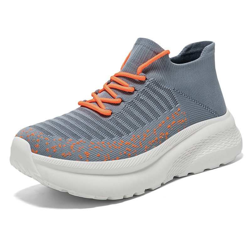 Zapatillas de Running de Horma Ancha de Malla y PU con Suela EVA para Deporte y Uso Casual image 8