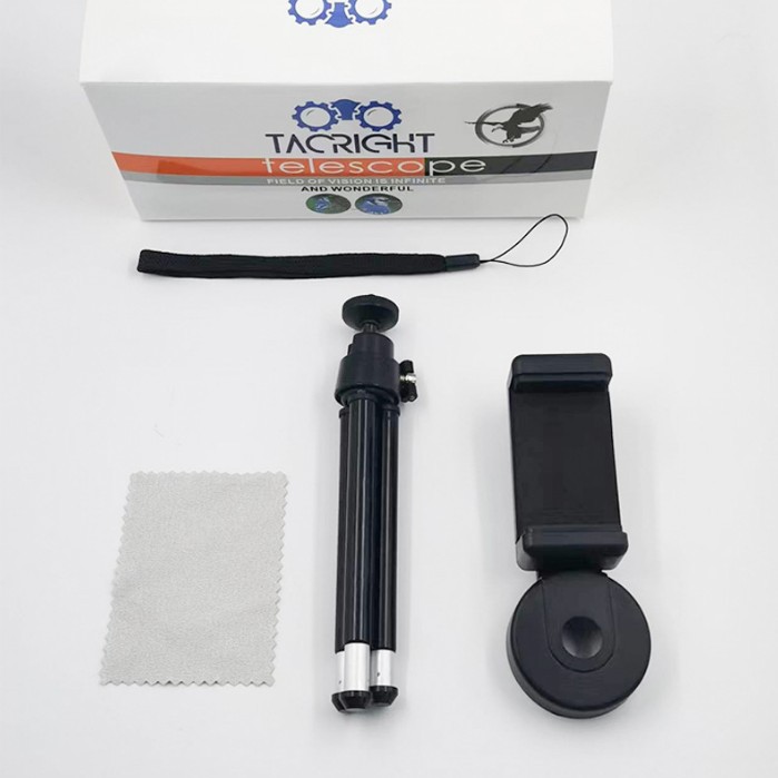 Nueva 40*60 telescopio monocular HD de alta potencia baja luz visión nocturna al aire libre portátil fábrica directa en stock al por mayor