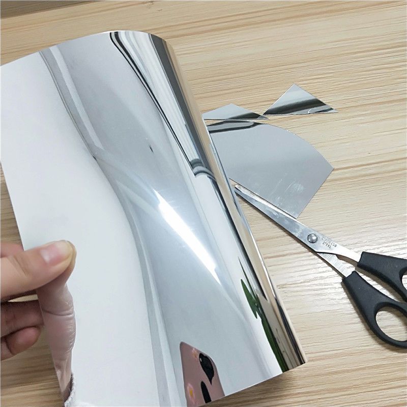 Mirror Full-Length Mirror Dormitory Sticker Soft Self-Adhesive Makeup Mirror Bathroom Home Wall Fitting