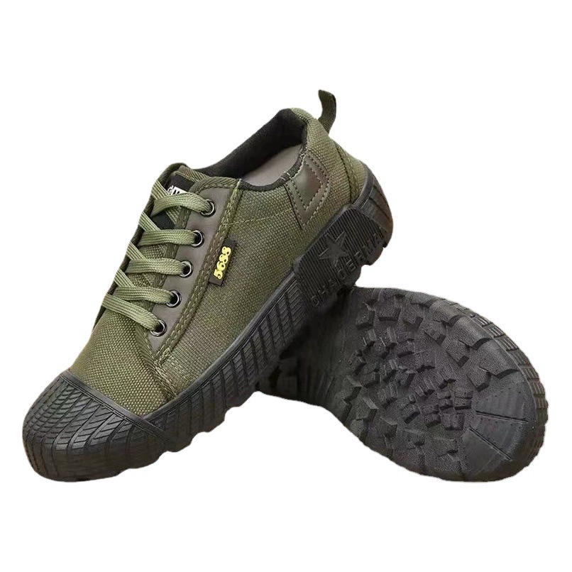 Новые рабочие кроссовки для мужчин и женщин, высокие и низкие, первого поколения, нескользящие, износостойкие, удобные, дышащие, для стройплощадки.