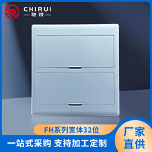 FH系列宽体32位配电箱动力柜挂墙柜电源箱照明开关箱总制箱明装