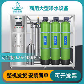0.25-100吨工业商用净水器ro反渗透单级水处理设备大流量纯水机