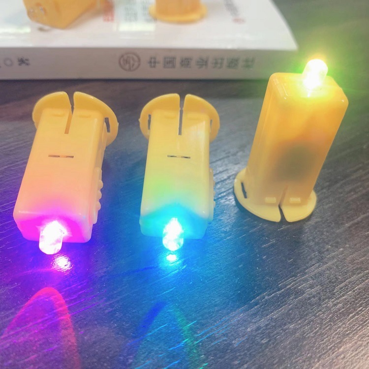 Led Paper Lantern Wick DIY Handmade Luminous Colorful Yellow Light Small Downlight Atmosphere Decorative Lighting Small Lantern