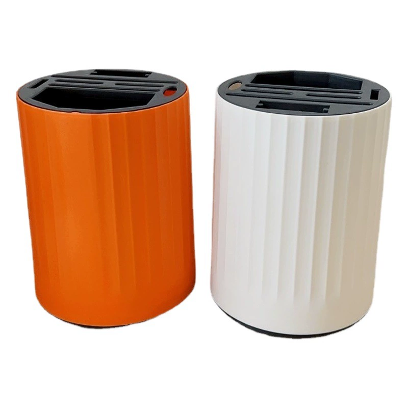 Многофункциональный держатель для хранения и чистки инструментов, устойчивый к плесени, вращающийся держатель для ножей, подставка для кухонных ножей, не способная скрывать бактерии.