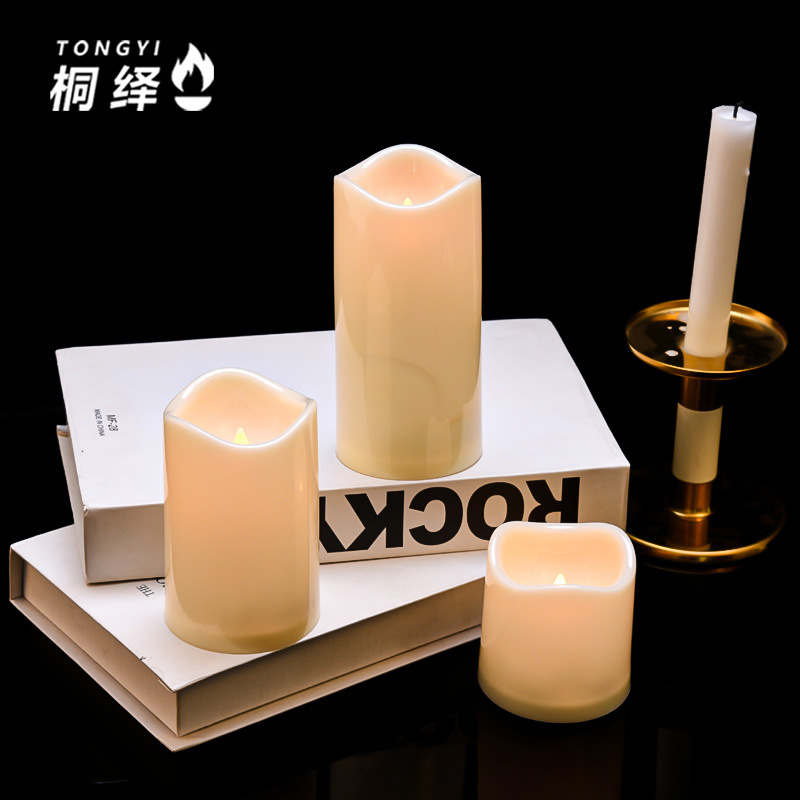 Manufacturer Direct selling wave mouth LED electronic candlelight…