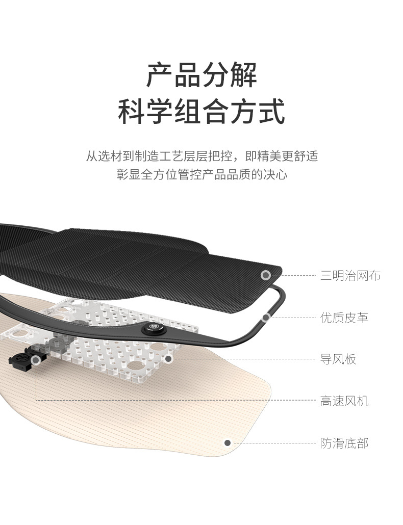 Car Seat Cushion Summer Ventilated Seat Cushion Seat Air Conditioner Blower Car Cushion Breathable Universal Truck with Fan Cooling Cushion