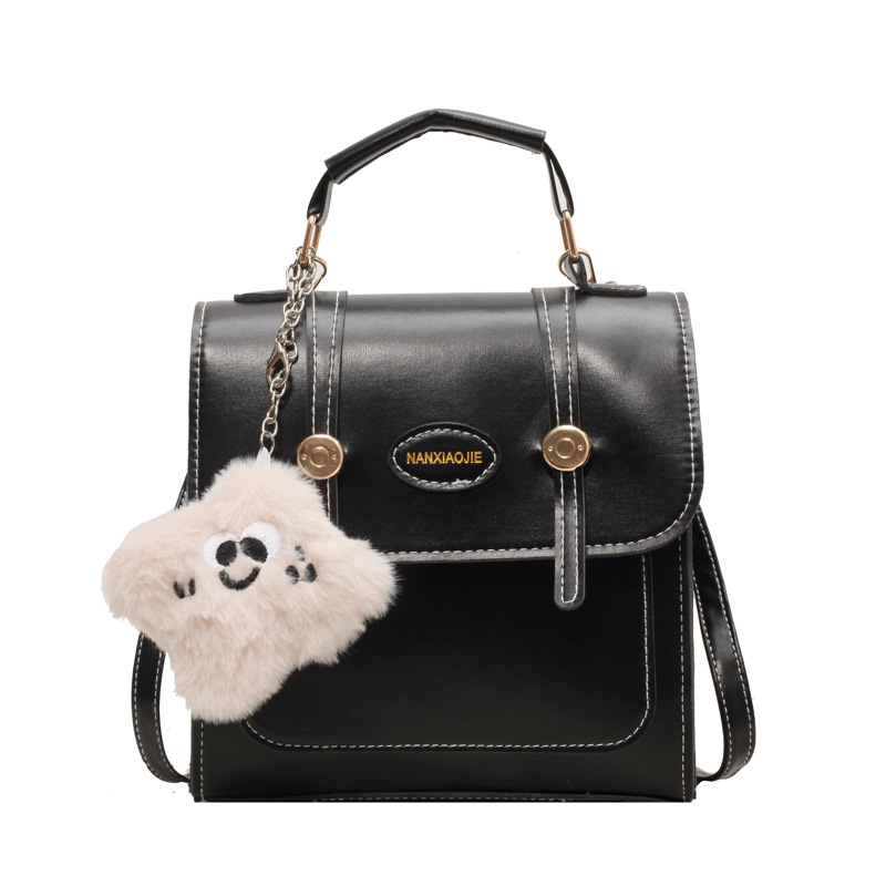 Vintage Texture Women's Student Backpack & Shoulder Handbag Travel_voghion.com