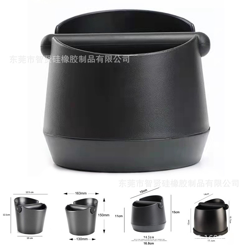 Las ventas directas de la fábrica italiana de residuos de café barril de residuos de café en polvo residuo barril caja de residuos ABS knock residuo de café barril de reciclaje de residuos de barril