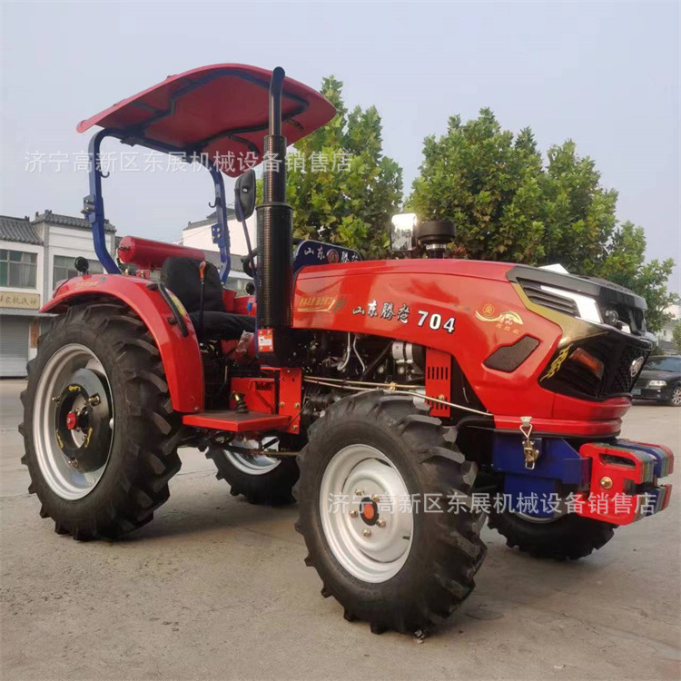 跨境供应四轮拖拉机 国补四驱拖拉机 山地丘陵开荒四轮拖拉机