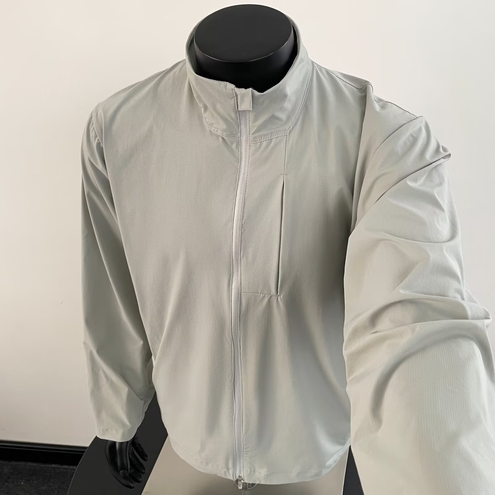 Men's Casual Spring Sports Jacket With Stand Collar Lightweight_voghion.com