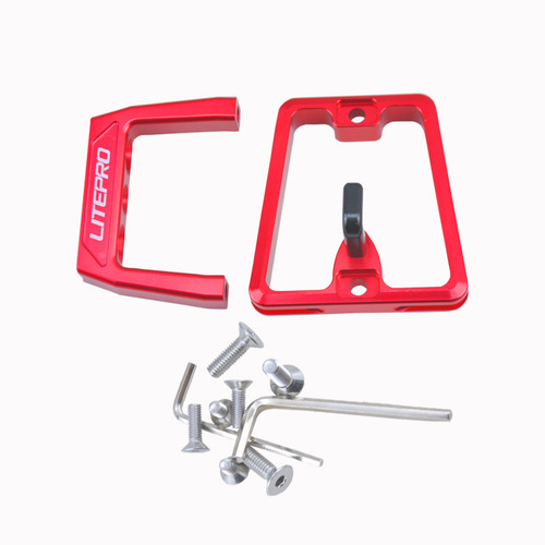 JKlapin/Litepro3 Pig Nose Hook Installation Bracket for Folding Bike Separate Pig Nose Support Conversion Saddle