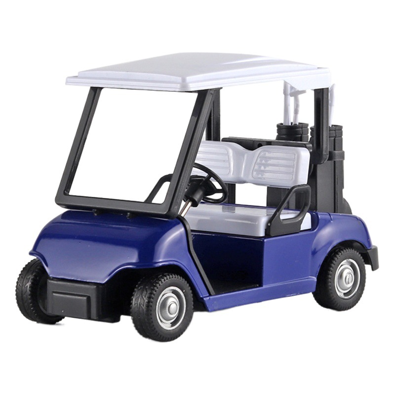 Carrito de golf modelo de aleación modelo Tire hacia atrás función lindo 3-color mezclado fábrica al por mayor