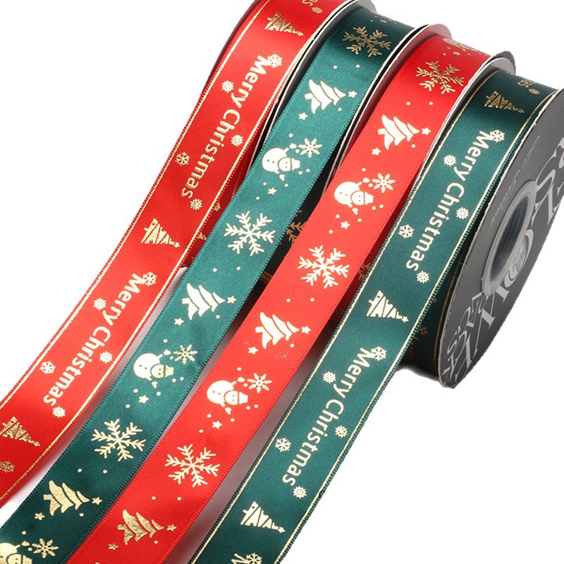 Huaxi Navidad flor embalaje cinta Nochebuena manzana ramo caja de regalo horneado cinta cinta cinta cinta