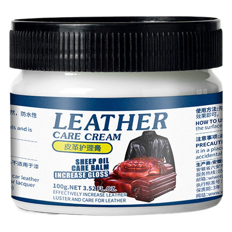 Кожаный крем для обуви Полировка кожи крем средство для ухода за жидкостью натуральная кожа одежда диван Сильная дезактивация масло для ухода оптом трансграничный
