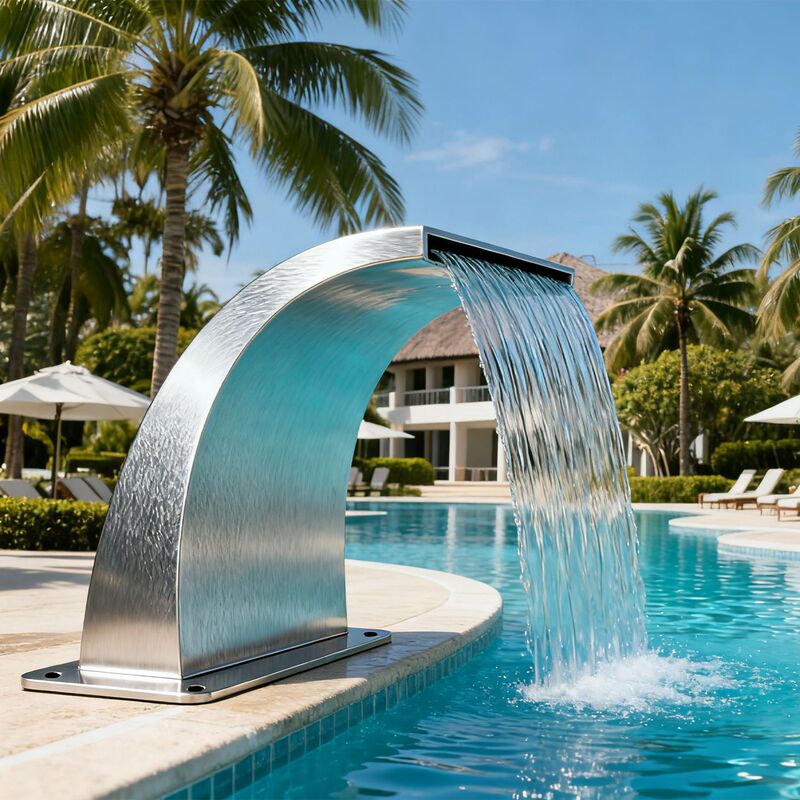 Swimming Pool Spa Curved Water Curtain Nozzle Stainless Steel Arc Hook Nozzle Bath Pool Waterfall Fountain Swimming Pool Equipment Manufacturer Swimming Pool Spa Curved Water Curtain Nozzle Stainless Steel Arc Hook Nozzle Bath Pool Waterfall Fountain Swimming Pool Equipment Manufacturer
